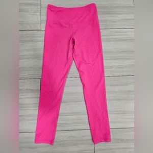Zyia pink leopard size 4 women's leggings